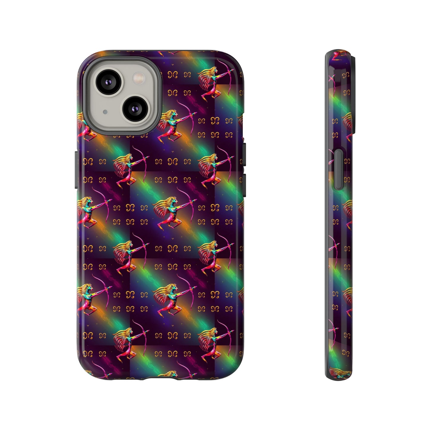Tough Cases, Sagittarius, Zodiac v1, Metal Pattern