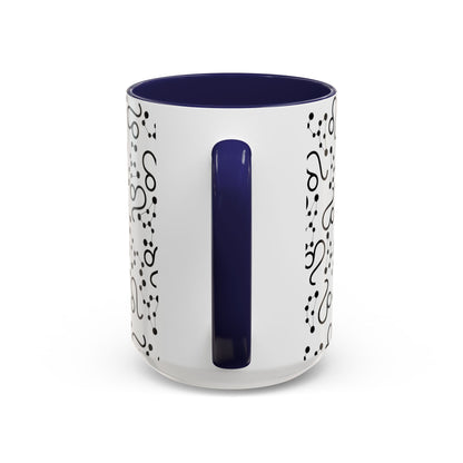 Accent Coffee Mug with the Leo sign (11, 15oz)