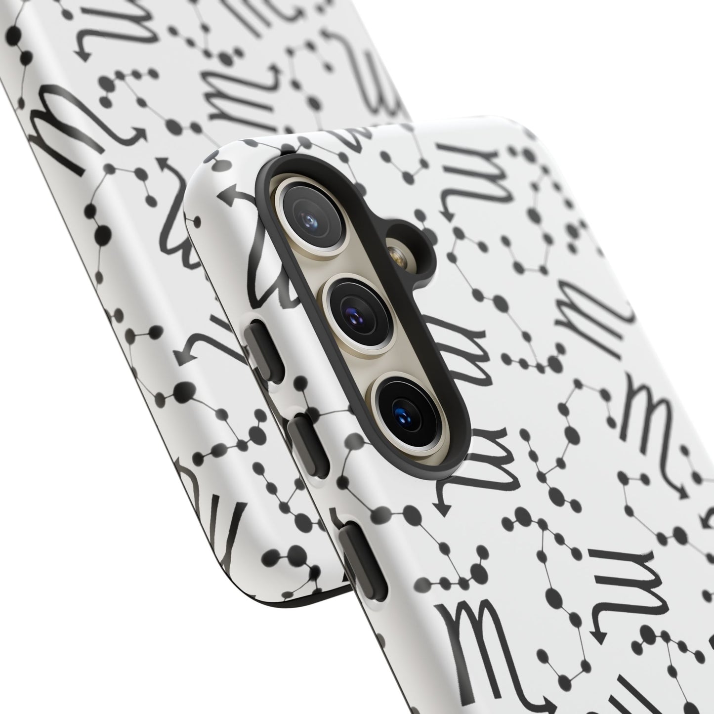 Tough Cases with the Scorpio Zodiac sign for iPhone, Samsung Galaxy, and Google Pixel devices