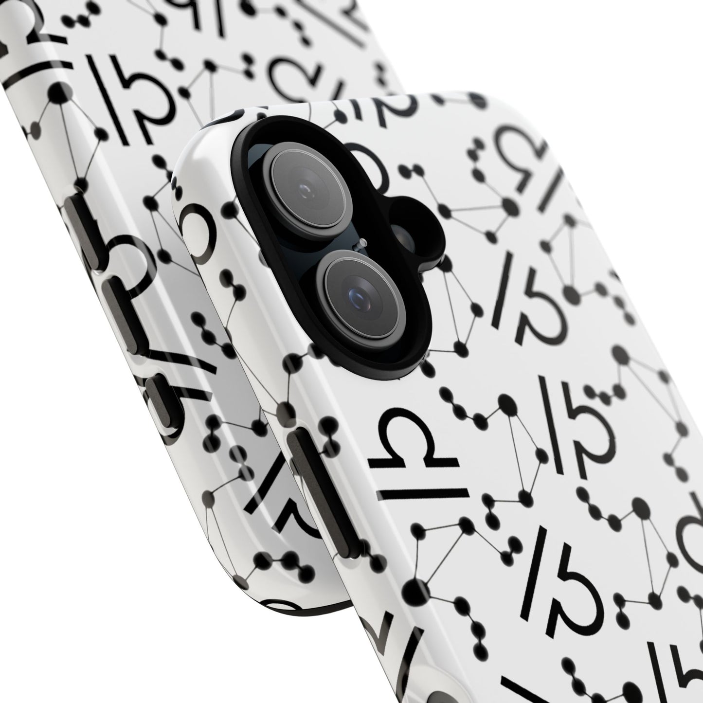 Tough Cases with the Libra Zodiac sign for iPhone, Samsung Galaxy, and Google Pixel devices