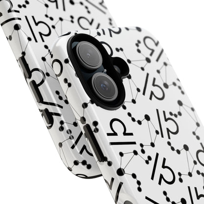 Tough Cases with the Libra Zodiac sign for iPhone, Samsung Galaxy, and Google Pixel devices