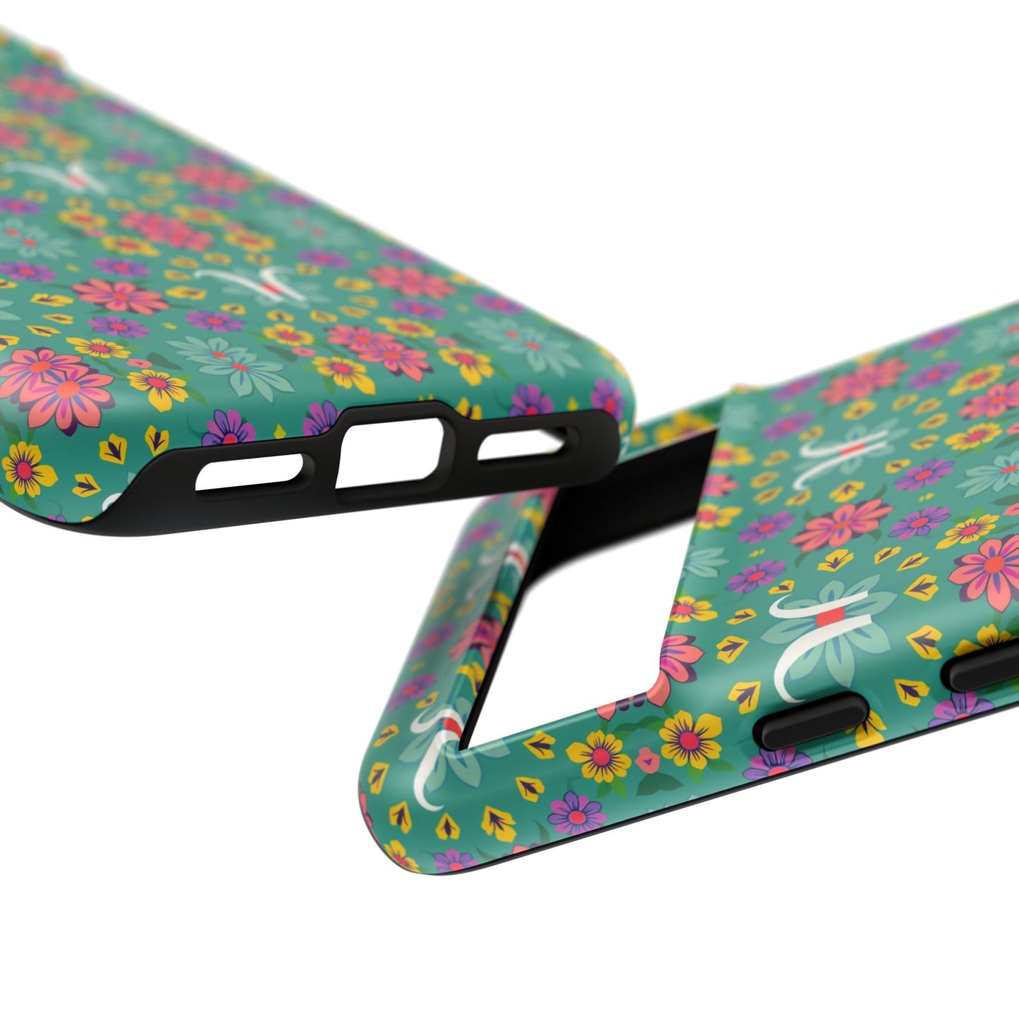 Tough Cases, Aquarius, Zodiac v4, Flower Pattern