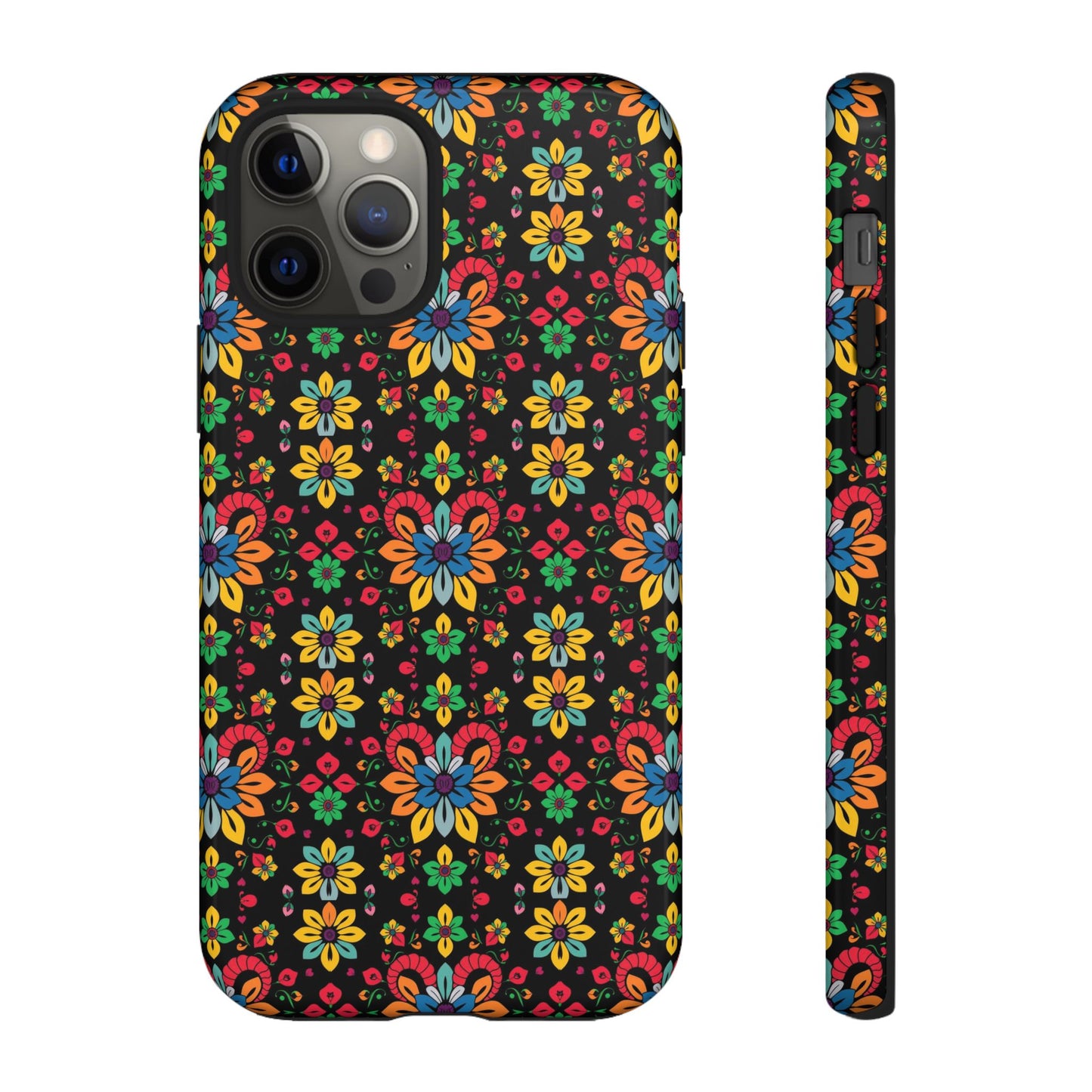 Tough Cases, Aries, Zodiac v2, Flower Pattern