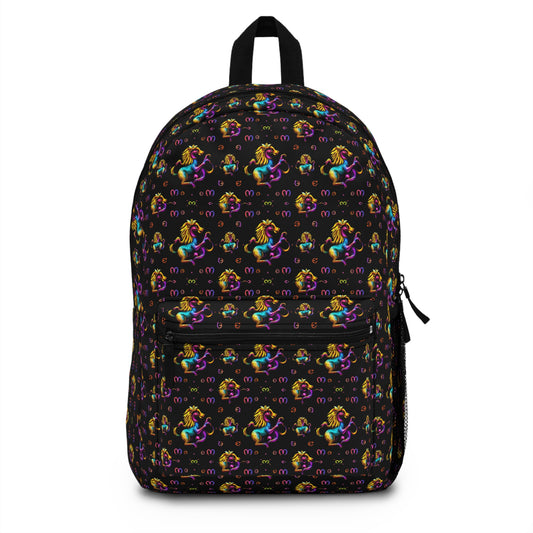 Backpack, Virgo, Zodiac v1, Metal Pattern
