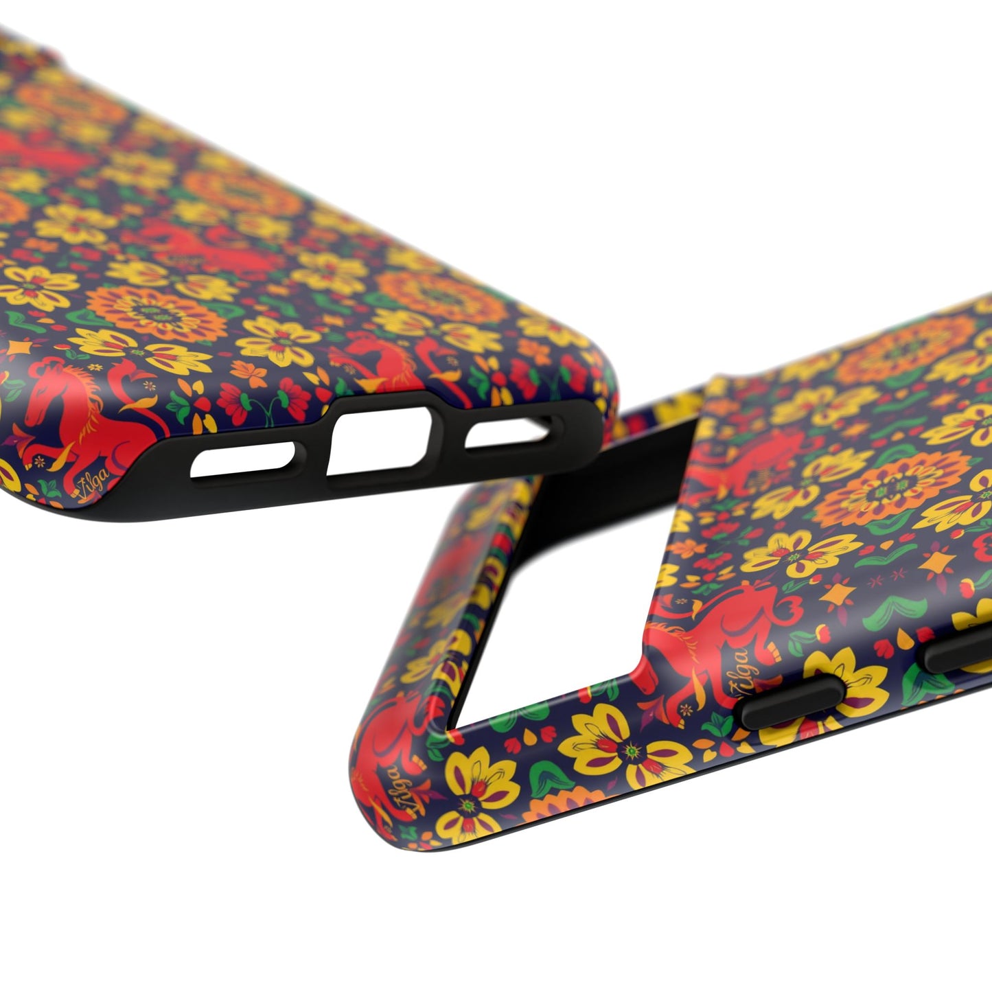 Tough Cases, Virgo, Zodiac v2, Flower Pattern