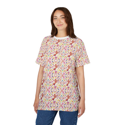Unisex Cut & Sew T-Shirt, AOP, Sagittarius, Zodiac, Pattern
