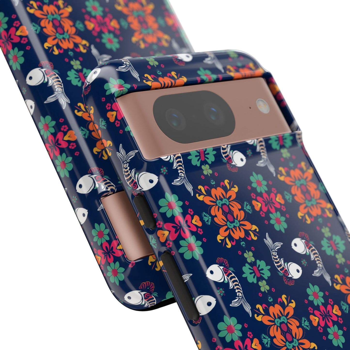 Tough Cases, Pisces, Zodiac, Flower Pattern