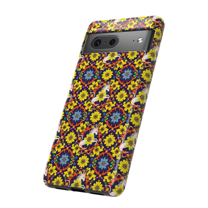 Tough Cases, Aquarius, Zodiac v3, Flower Pattern