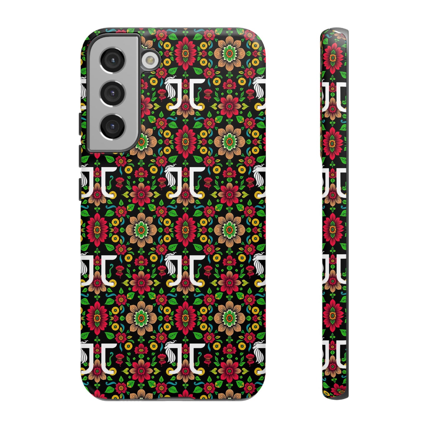 Tough Cases, Gemini, Zodiac v4, Flower Pattern