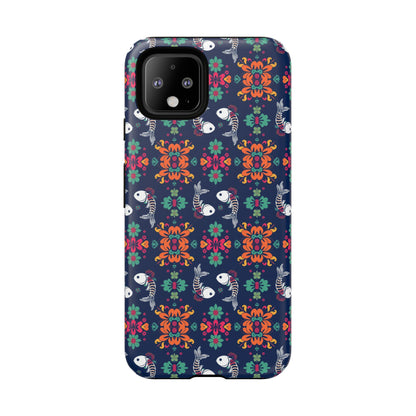 Tough Cases, Pisces, Zodiac, Flower Pattern