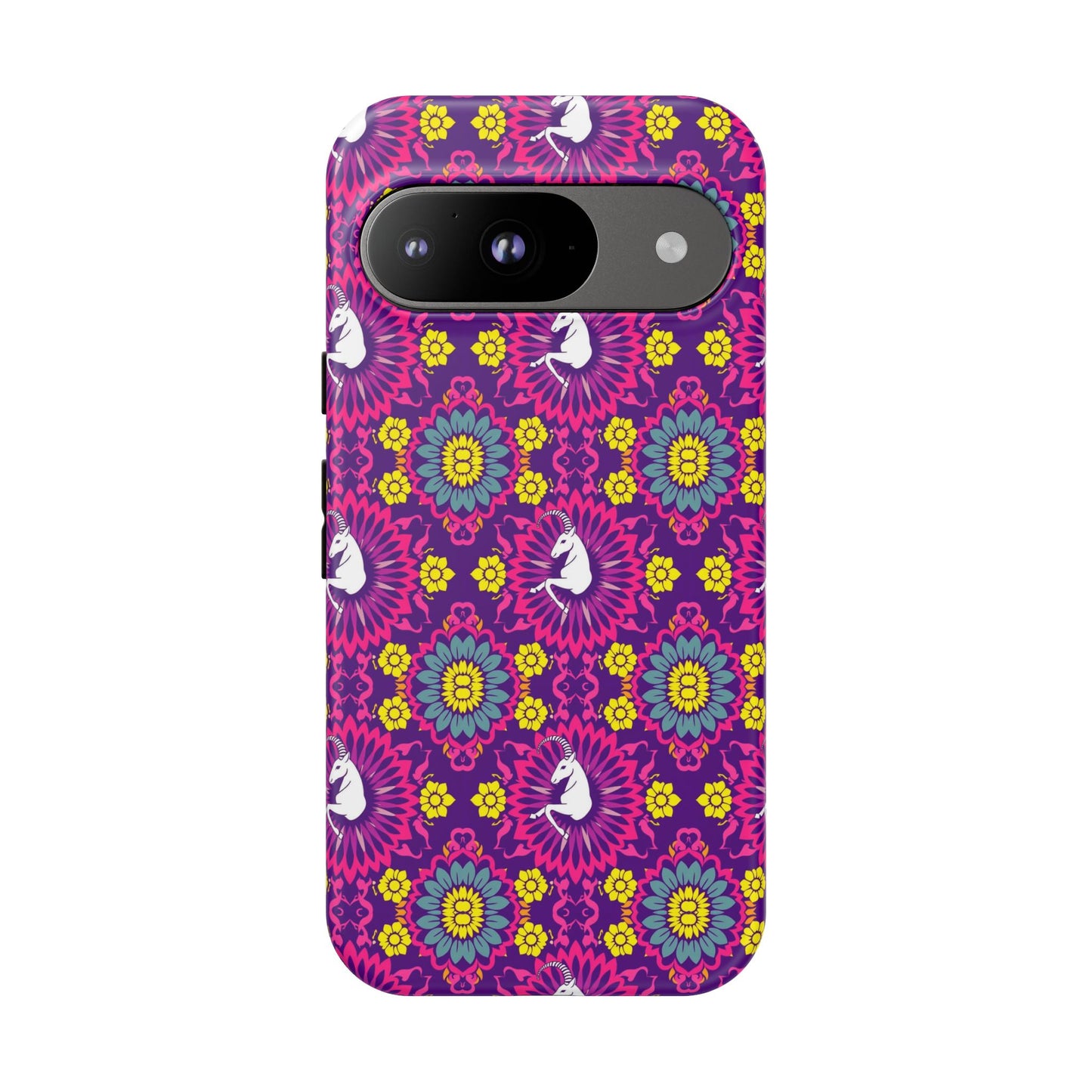 Tough Cases, Capricorn, Zodiac, Flower Pattern