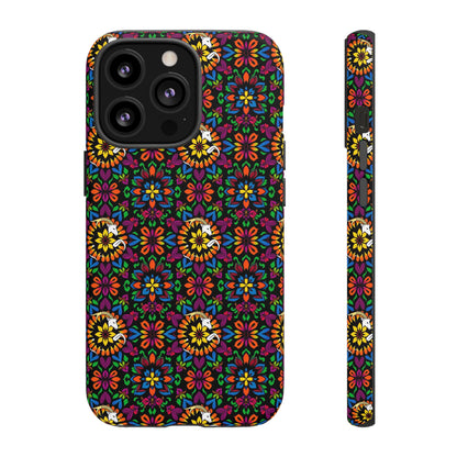 Tough Cases, Capricorn, Zodiac v2, Flower Pattern