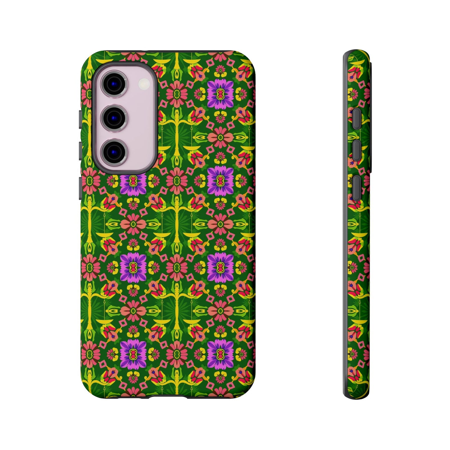 Tough Cases, Libra, Zodiac, Flower Pattern
