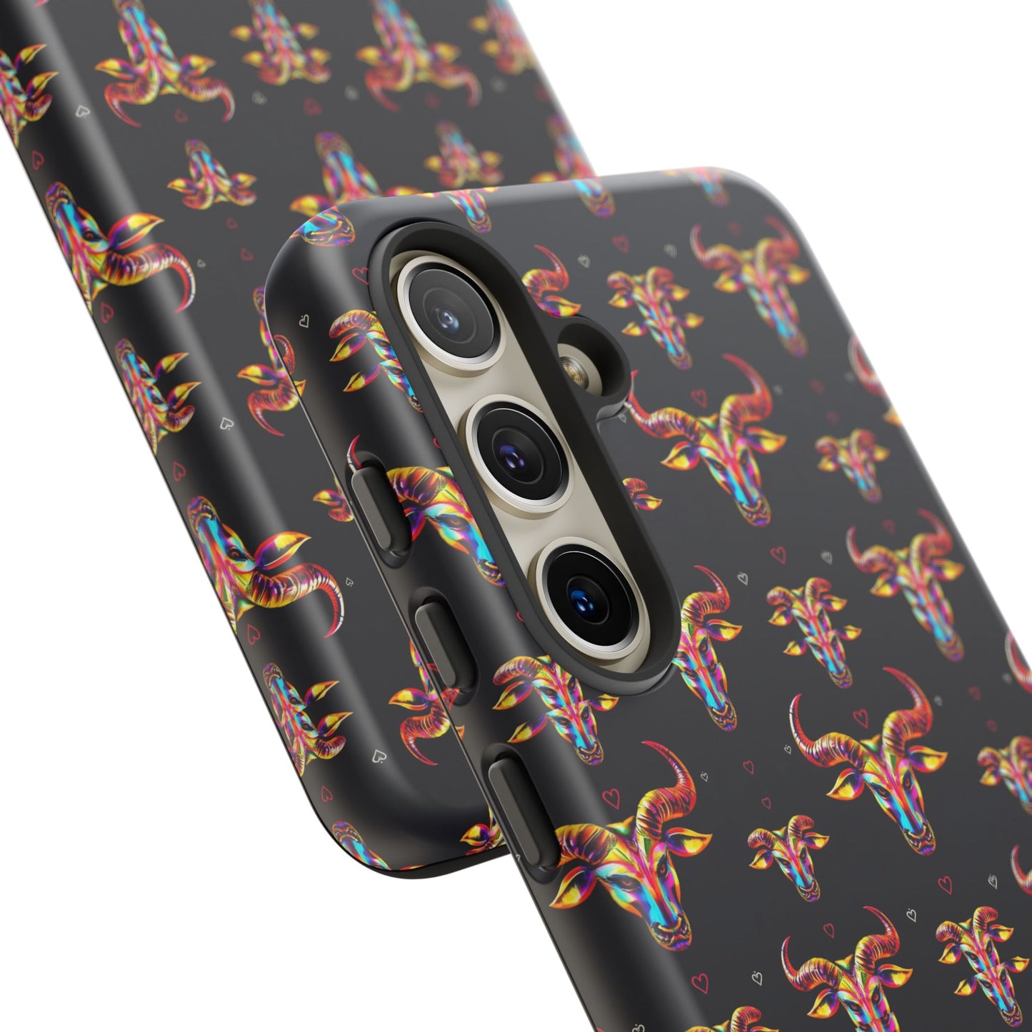 Tough Cases, Taurus, Zodiac, Metal Pattern
