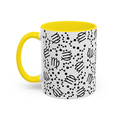 Accent Coffee Mug with the Virgo sign (11, 15oz)