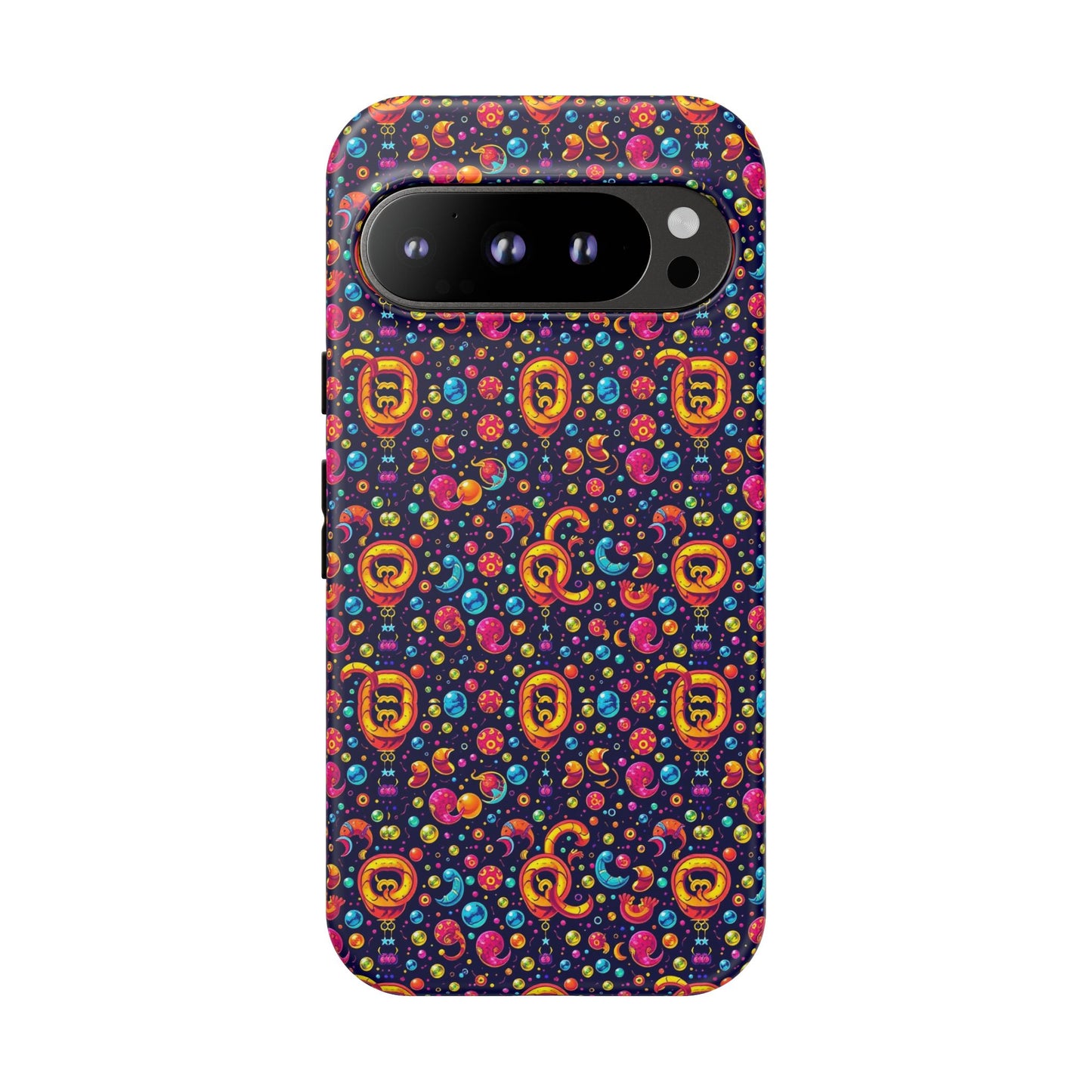 Tough Cases, Aquarius, Zodiac v1, Bubble Pattern