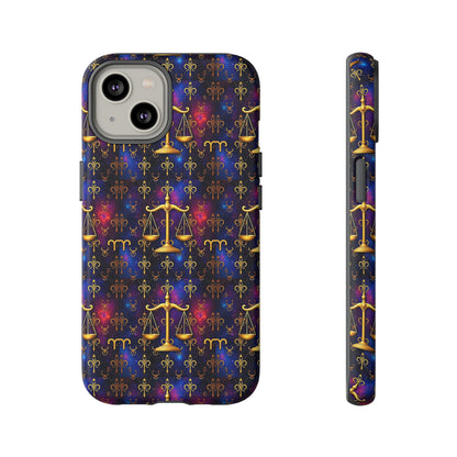 Tough Cases, Libra, Zodiac v2, Metal Pattern