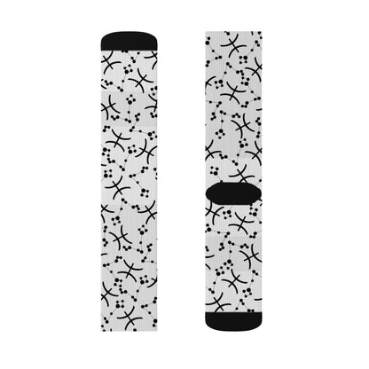 Zodiac Sublimation Socks Pisces Zodiac sign
