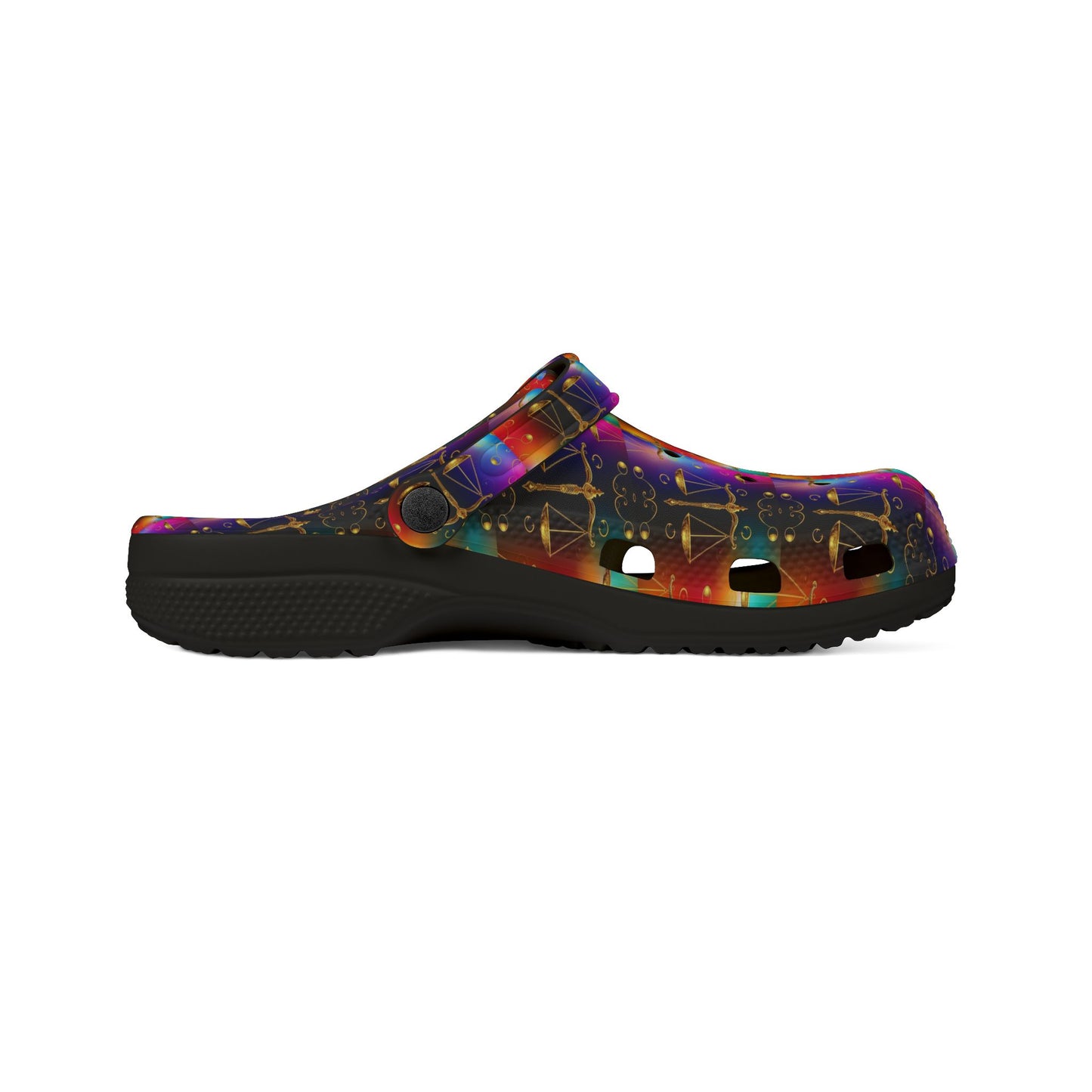 EVA Foam Rubber Shoes, (AOP), Libra, Zodiac v1, Pattern