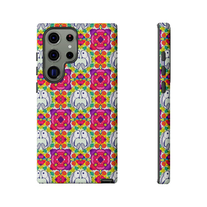 Tough Cases, Pisces, Zodiac v2, Flower Pattern