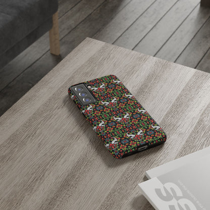 Tough Cases, Taurus, Zodiac v2, Flower Pattern