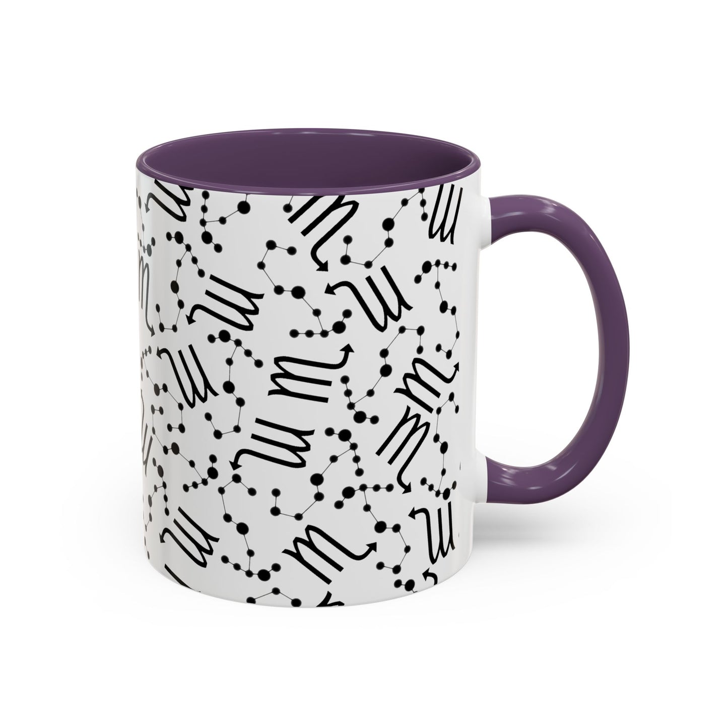 Accent Coffee Mug with the Scorpio sign (11, 15oz)