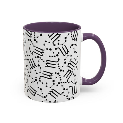 Accent Coffee Mug with the Scorpio sign (11, 15oz)