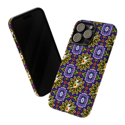 Tough Cases, Sagittarius, Zodiac v1, Flower Pattern