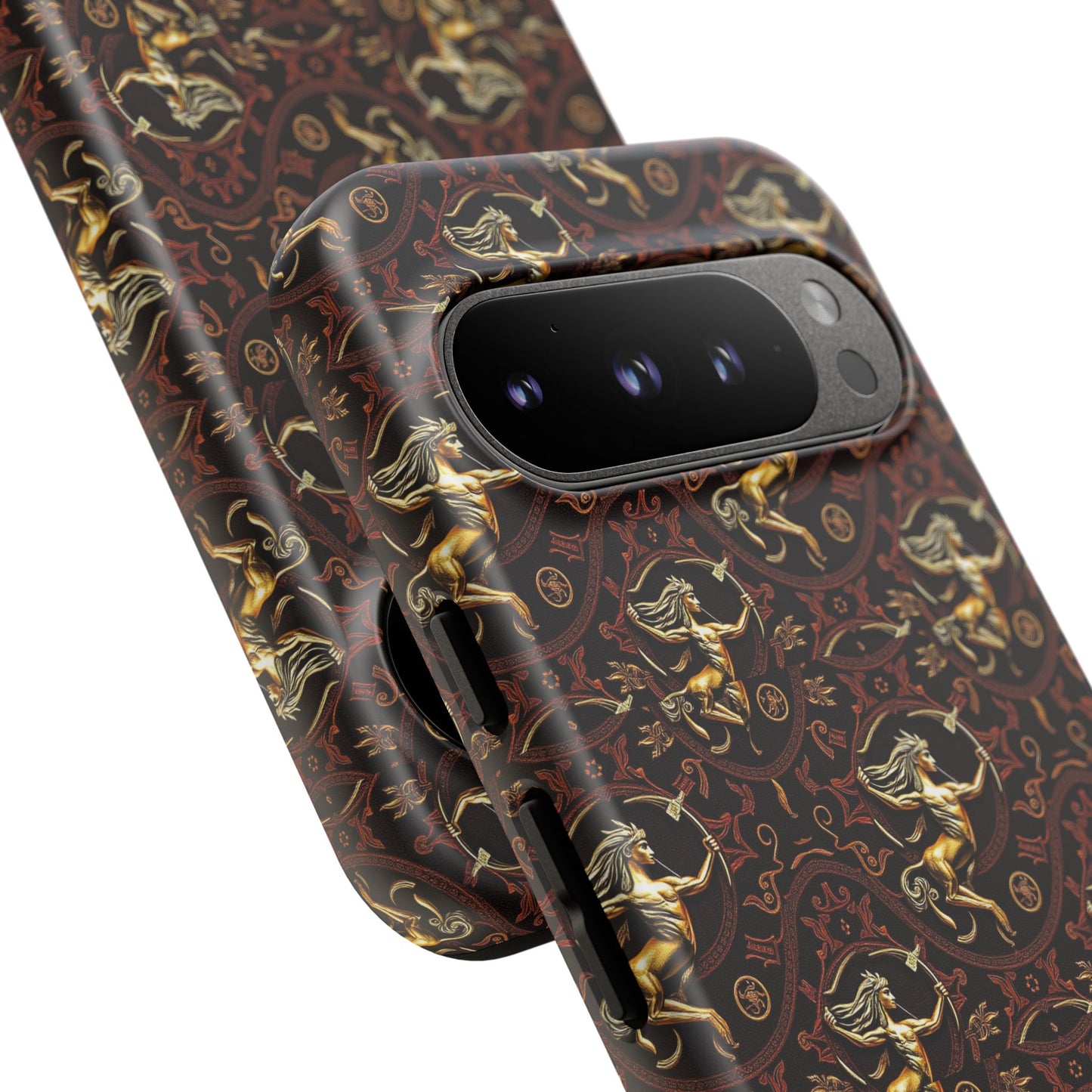 Tough Cases, Sagittarius, Zodiac, Metal Pattern