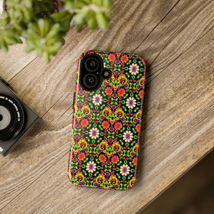 Tough Cases, Aries, Zodiac v4, Flower Pattern