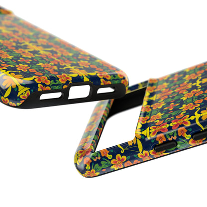 Tough Cases, Libra, Zodiac v3, Flower Pattern