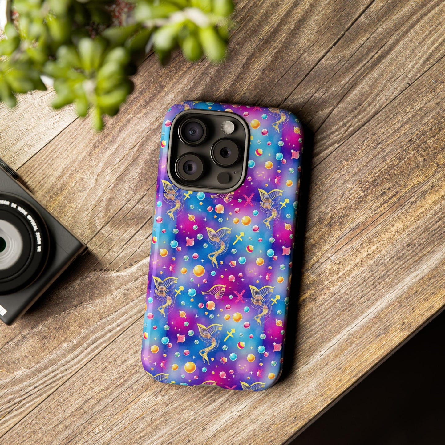 Tough Cases, Sagittarius, Zodiac v3, Bubble Pattern