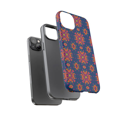 Tough Cases, Gemini, Zodiac v2, Flower Pattern