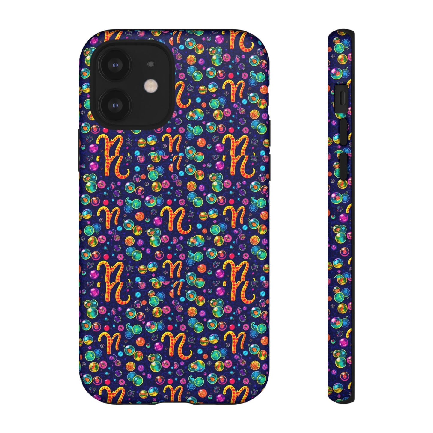 Tough Cases, Aquarius, Zodiac, Bubble Pattern