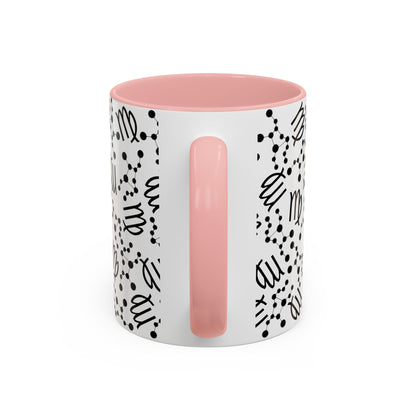 Accent Coffee Mug with the Virgo sign (11, 15oz)