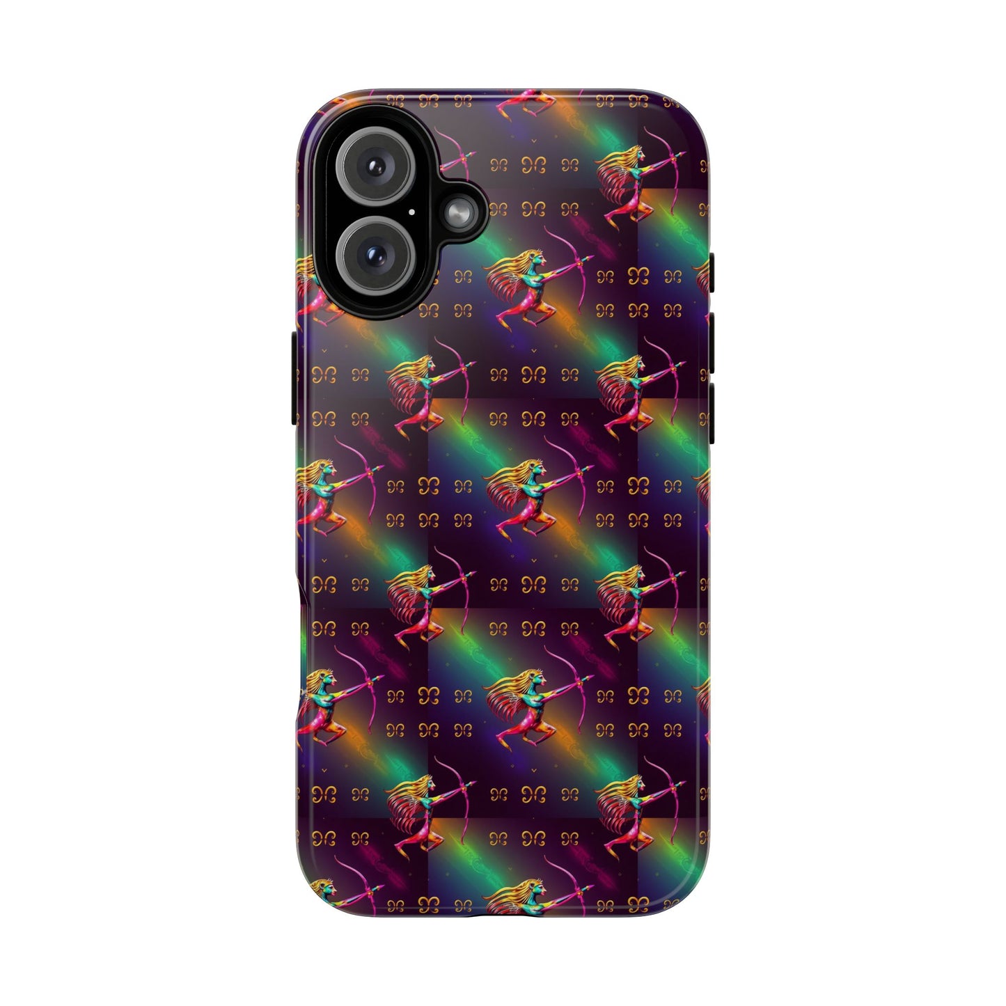Tough Cases, Sagittarius, Zodiac v1, Metal Pattern