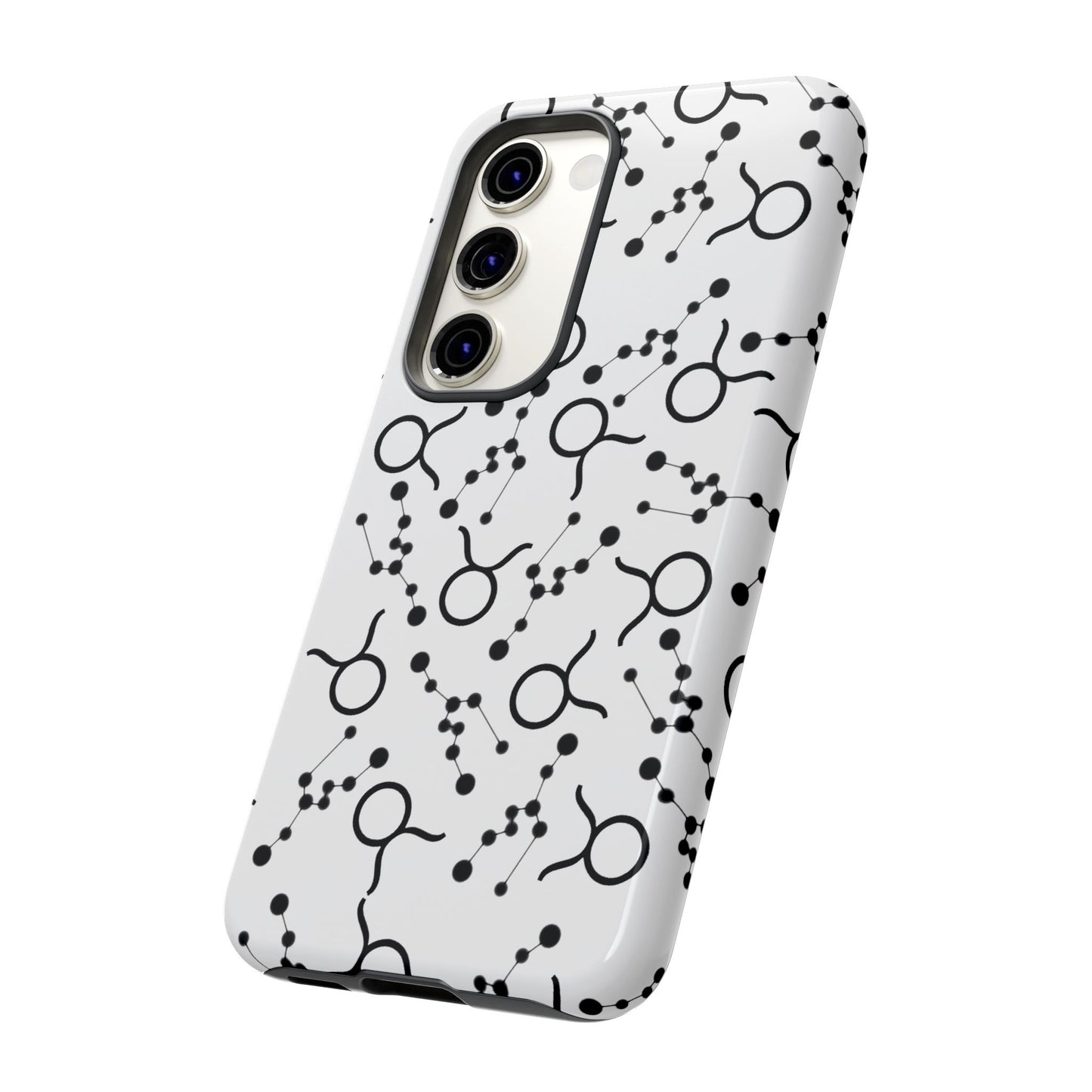 Tough Cases with the Taurus Zodiac sign for iPhone, Samsung Galaxy, and Google Pixel devices
