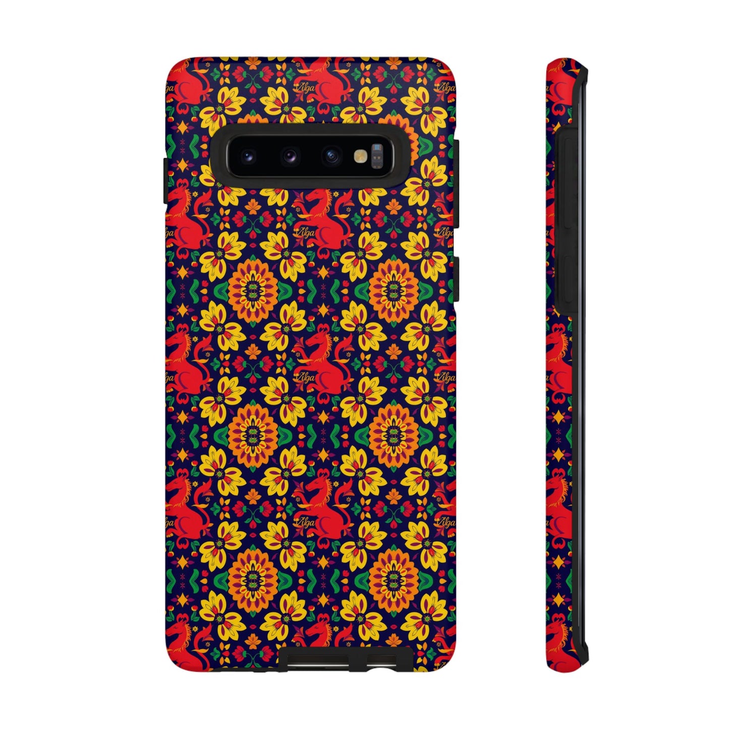 Tough Cases, Virgo, Zodiac v2, Flower Pattern