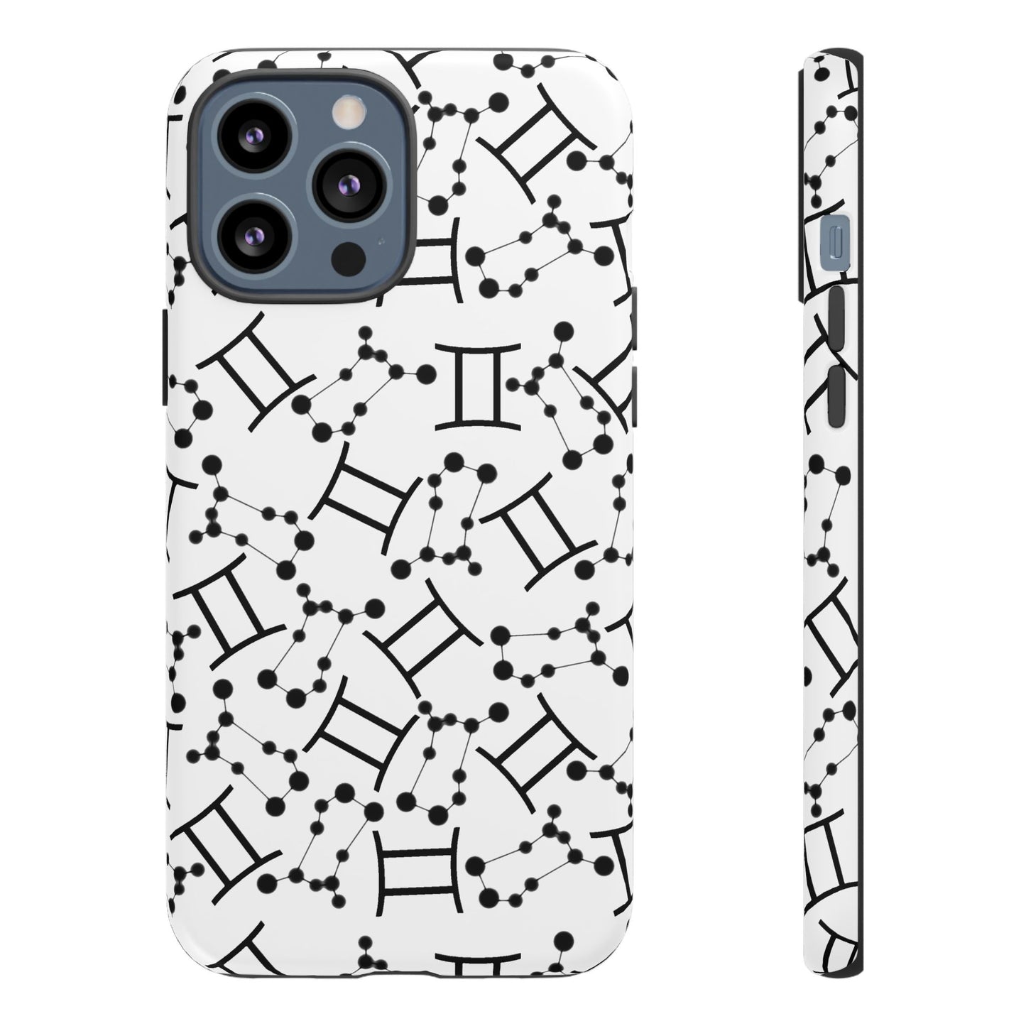 Tough Cases with the Gemini Zodiac sign for iPhone, Samsung Galaxy, and Google Pixel devices