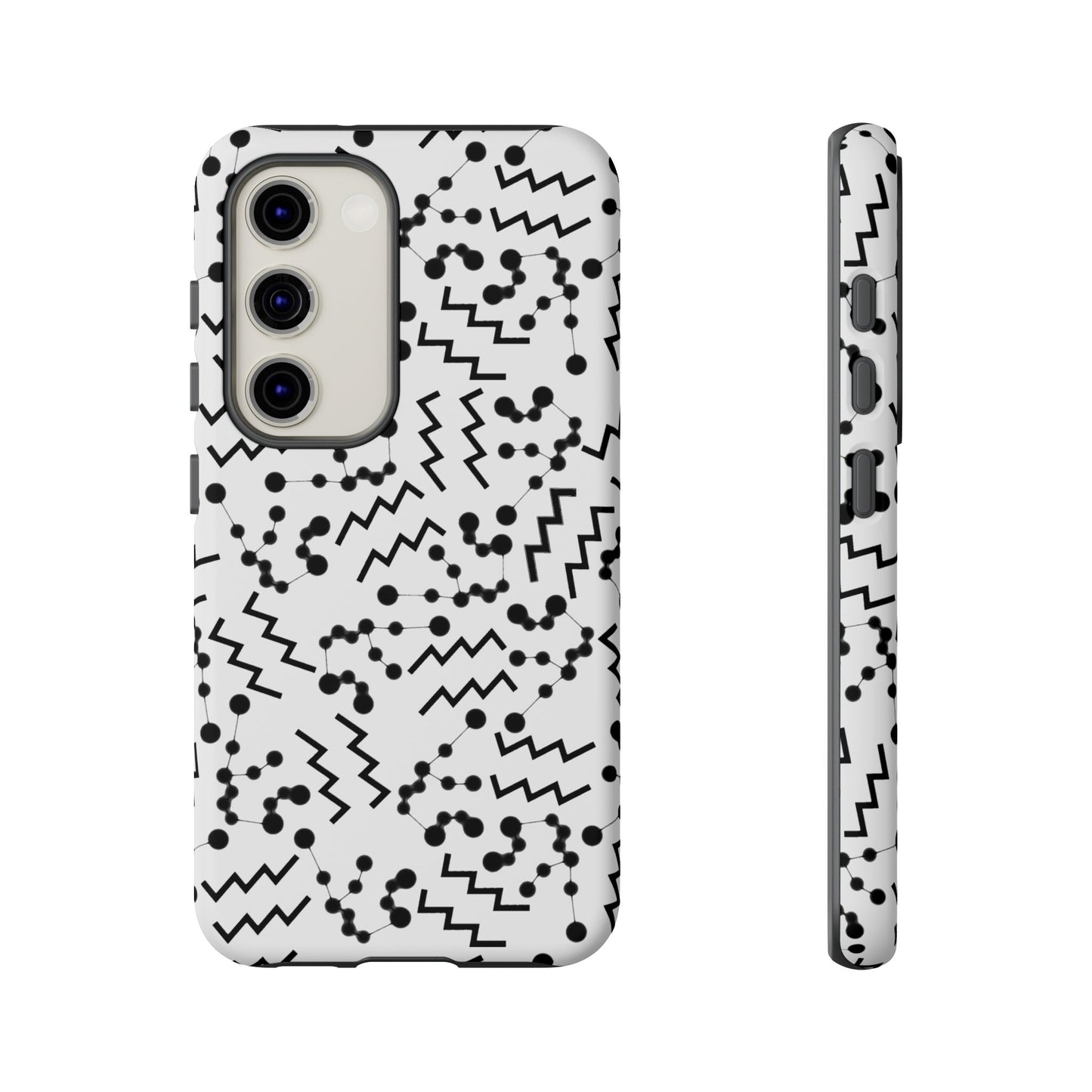 Tough Cases with the Aquarius Zodiac sign for iPhone, Samsung Galaxy, and Google Pixel devices
