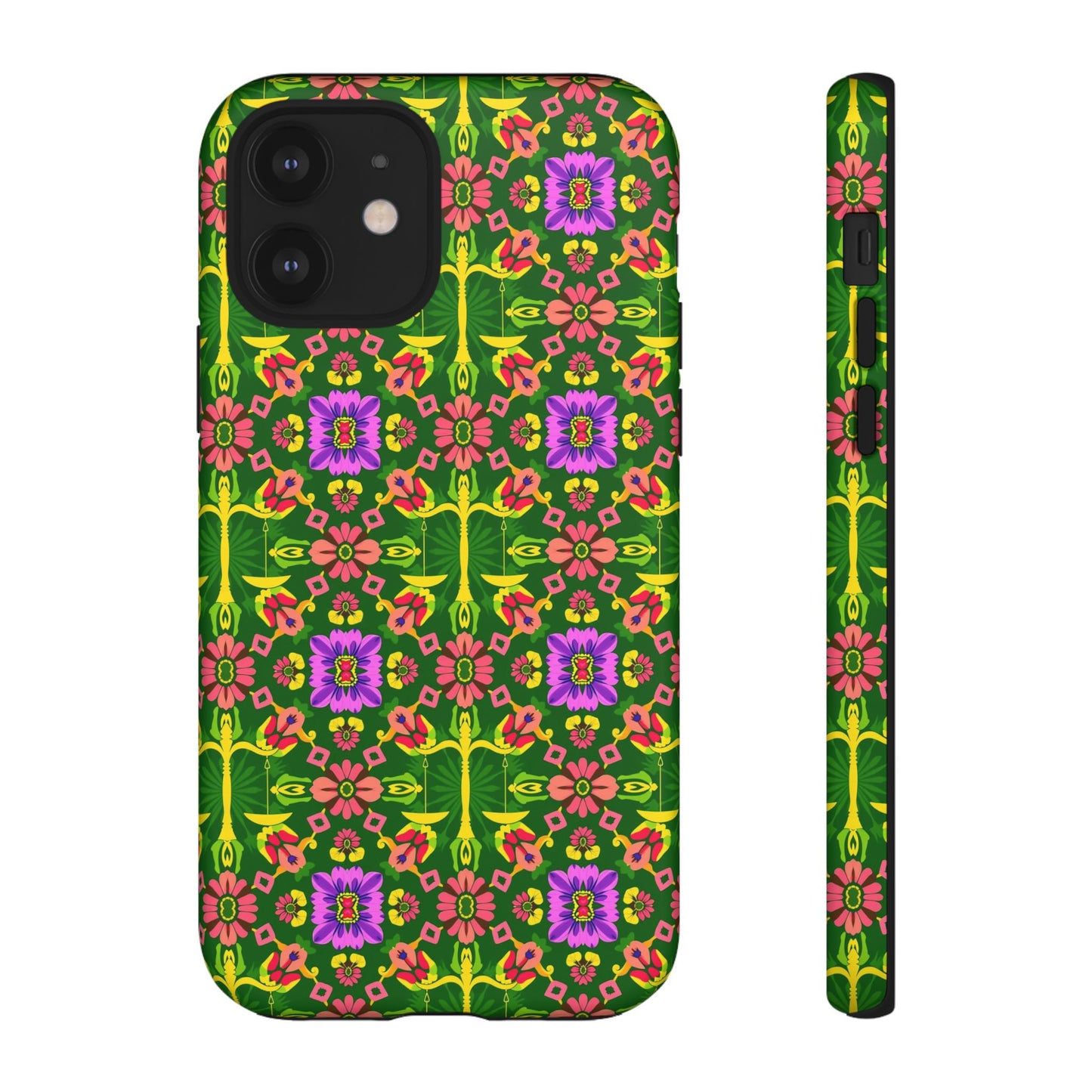 Tough Cases, Libra, Zodiac, Flower Pattern