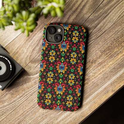 Tough Cases, Aries, Zodiac v2, Flower Pattern