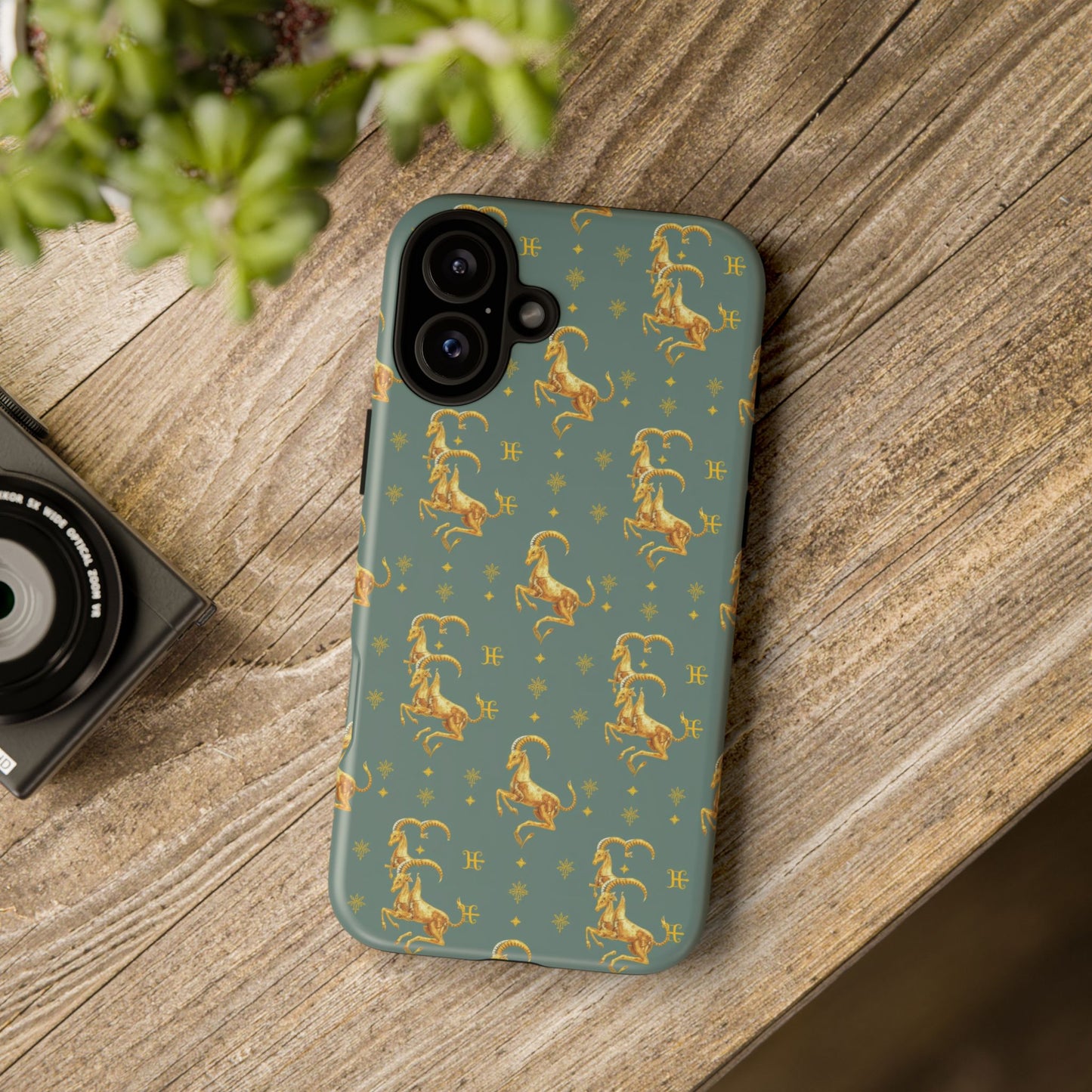 Tough Cases, Capricorn, Zodiac v1, Metal Pattern