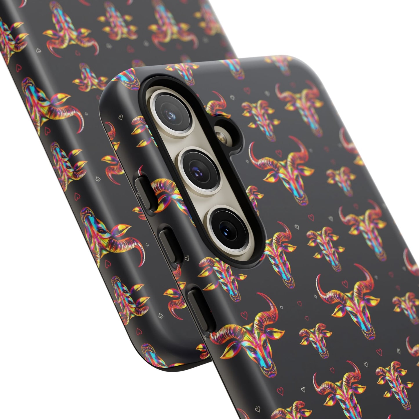 Tough Cases, Taurus, Zodiac, Metal Pattern