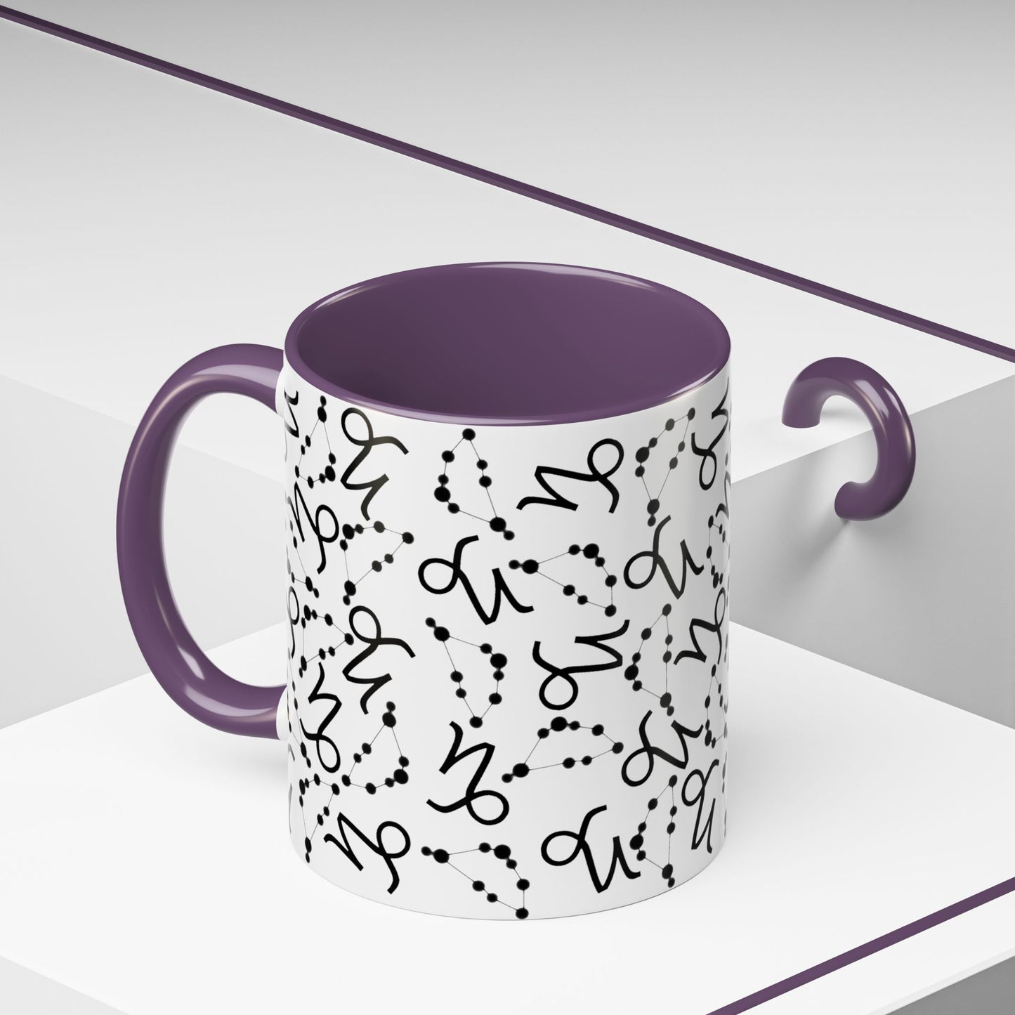 Accent Coffee Mug with the Capricorn sign (11, 15oz)