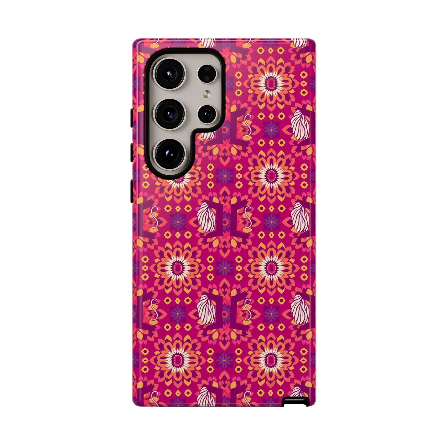 Tough Cases, Gemini, Zodiac v1, Flower Pattern