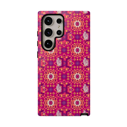 Tough Cases, Gemini, Zodiac v1, Flower Pattern