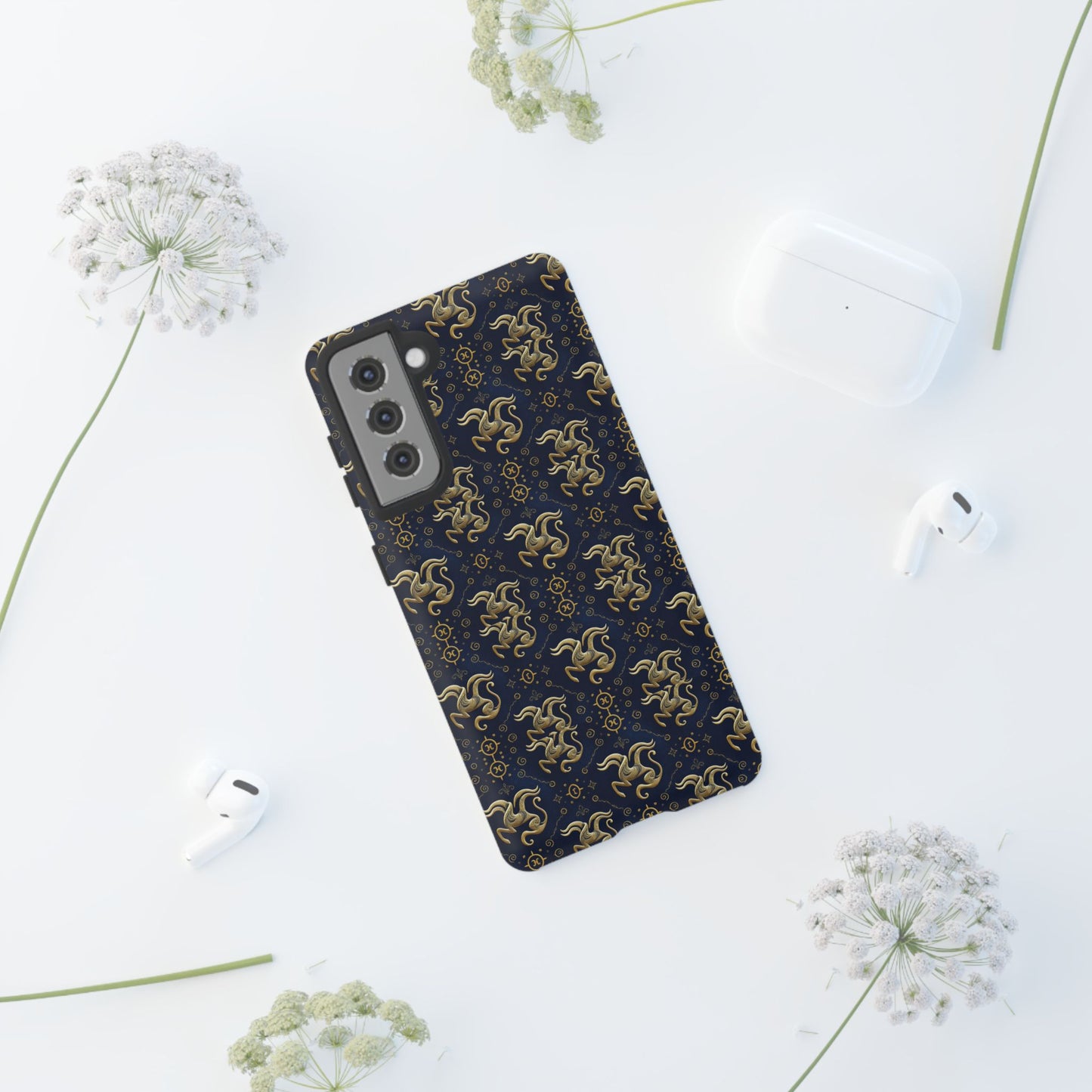Tough Cases, Aquarius, Zodiac v2, Metal Pattern