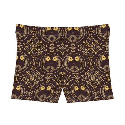 Women's Shorts, AOP, Pisces, Zodiac v1, Pattern