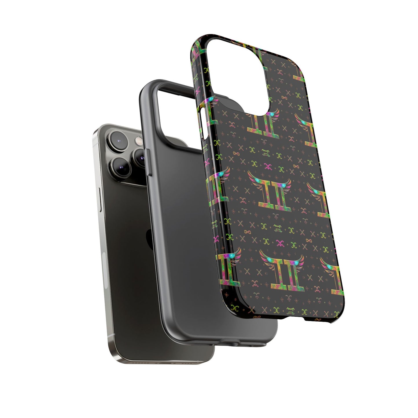 Tough Cases, Gemini, Zodiac v1, Metal Pattern